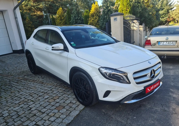 Mercedes-Benz GLA cena 83999 przebieg: 65000, rok produkcji 2016 z Szczebrzeszyn małe 667